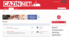 Desktop Screenshot of forum.cazin.net