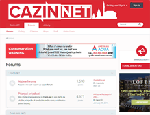 Tablet Screenshot of forum.cazin.net